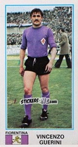 Sticker Vincenzo Guerini - Calciatori 1974-1975 n. 130 - Panini