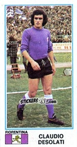 Sticker Claudio Desolati - Calciatori 1974-1975 n. 131 - Panini