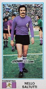 Sticker Nello Saltutti - Calciatori 1974-1975 n. 132 - Panini