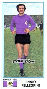 Sticker Ennio Pellegrini - Calciatori 1974-1975 n. 134 - Panini
