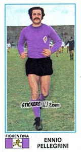 Figurina Ennio Pellegrini - Calciatori 1974-1975 - Panini