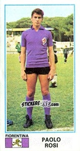 Sticker Paolo Rosi - Calciatori 1974-1975 - Panini