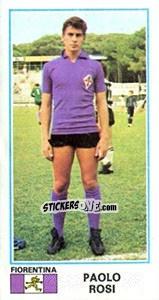Cromo Paolo Rosi - Calciatori 1974-1975 n. 136 - Panini