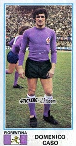 Figurina Domenico Caso - Calciatori 1974-1975 - Panini