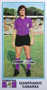 Sticker Gianfranco Casarsa - Calciatori 1974-1975 n. 139 - Panini