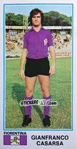 Cromo Gianfranco Casarsa - Calciatori 1974-1975 - Panini