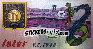 Sticker Scudetto - Calciatori 1974-1975 n. 161 - Panini
