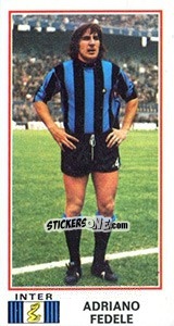 Sticker Adriano Fedele - Calciatori 1974-1975 - Panini