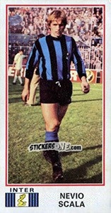 Sticker Nevio Scala - Calciatori 1974-1975 n. 168 - Panini