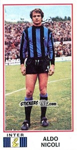 Sticker Aldo Nicoli - Calciatori 1974-1975 - Panini