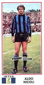 Sticker Aldo Nicoli - Calciatori 1974-1975 n. 172 - Panini