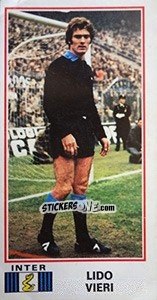 Sticker Lido Vieri - Calciatori 1974-1975 - Panini