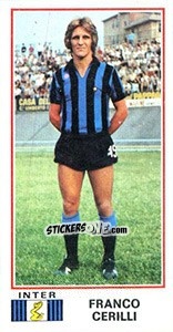 Figurina Franco Cerilli - Calciatori 1974-1975 - Panini