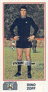 Sticker Dino Zoff - Calciatori 1974-1975 n. 181 - Panini