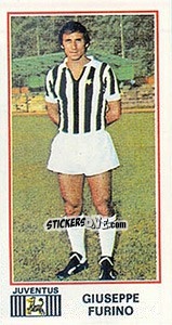 Cromo Giuseppe Furino - Calciatori 1974-1975 - Panini