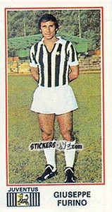 Sticker Giuseppe Furino - Calciatori 1974-1975 n. 186 - Panini