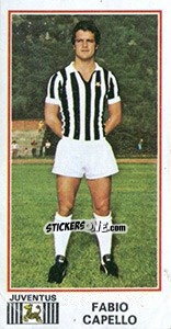 Cromo Fabio Capello - Calciatori 1974-1975 - Panini
