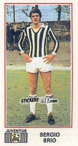Cromo Sergio Brio - Calciatori 1974-1975 - Panini