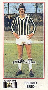 Sticker Sergio Brio - Calciatori 1974-1975 n. 195 - Panini