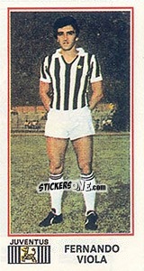 Cromo Fernando Viola - Calciatori 1974-1975 - Panini