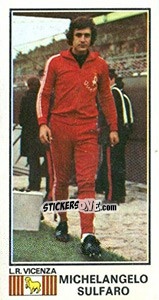 Cromo Michelangelo Sulfaro - Calciatori 1974-1975 n. 235 - Panini