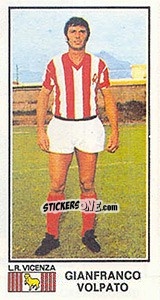 Sticker Gianfranco Volpato - Calciatori 1974-1975 - Panini