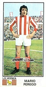 Sticker Mario Perego - Calciatori 1974-1975 - Panini