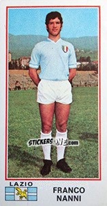 Figurina Franco Nanni - Calciatori 1974-1975 - Panini