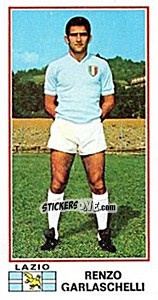 Sticker Renzo Garlaschelli - Calciatori 1974-1975 - Panini
