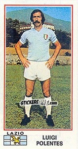 Sticker Luigi Polentes - Calciatori 1974-1975 n. 256 - Panini