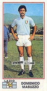 Sticker Domenico Masuzzo - Calciatori 1974-1975 n. 258 - Panini