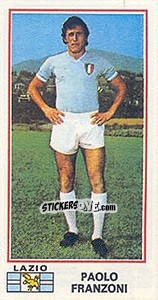 Cromo Paolo Franzoni - Calciatori 1974-1975 - Panini
