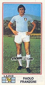 Sticker Paolo Franzoni - Calciatori 1974-1975 n. 260 - Panini