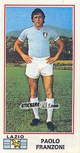 Sticker Paolo Franzoni - Calciatori 1974-1975 - Panini