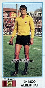 Figurina Enrico Albertosi - Calciatori 1974-1975 - Panini