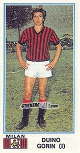 Sticker Duino Gorin - Calciatori 1974-1975 n. 293 - Panini