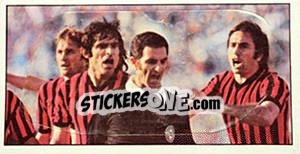 Sticker Proteste nei confronti dell'arbitro - Calciatori 1974-1975 n. 308 - Panini
