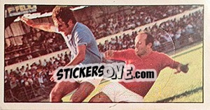 Sticker Falli e scorrettezze: «sgambetto» - Calciatori 1974-1975 - Panini