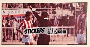 Sticker Espulsione - Calciatori 1974-1975 n. 313 - Panini