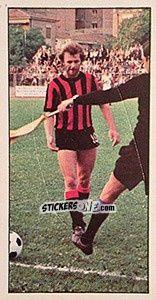 Sticker Segnalazione di fallo da parte del guardalinee - Calciatori 1974-1975 n. 315 - Panini