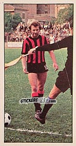 Cromo Segnalazione di fallo da parte del guardalinee - Calciatori 1974-1975 - Panini