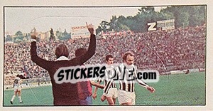 Sticker Fischio finale - Calciatori 1974-1975 - Panini