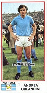 Sticker Andrea Orlandini - Calciatori 1974-1975 n. 365 - Panini