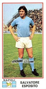 Figurina Salvatore Esposito - Calciatori 1974-1975 - Panini