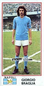 Sticker Giorgio Braglia - Calciatori 1974-1975 n. 370 - Panini