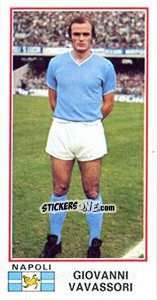 Cromo Giovanni Vavassori - Calciatori 1974-1975 n. 373 - Panini