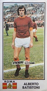 Sticker Alberto Batistoni - Calciatori 1974-1975 n. 406 - Panini