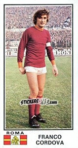 Sticker Franco Cordova - Calciatori 1974-1975 - Panini