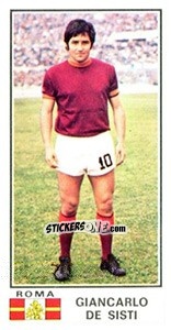 Sticker Giancarlo De Sisti - Calciatori 1974-1975 - Panini