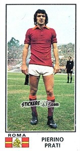 Sticker Pierino Prati - Calciatori 1974-1975 n. 411 - Panini